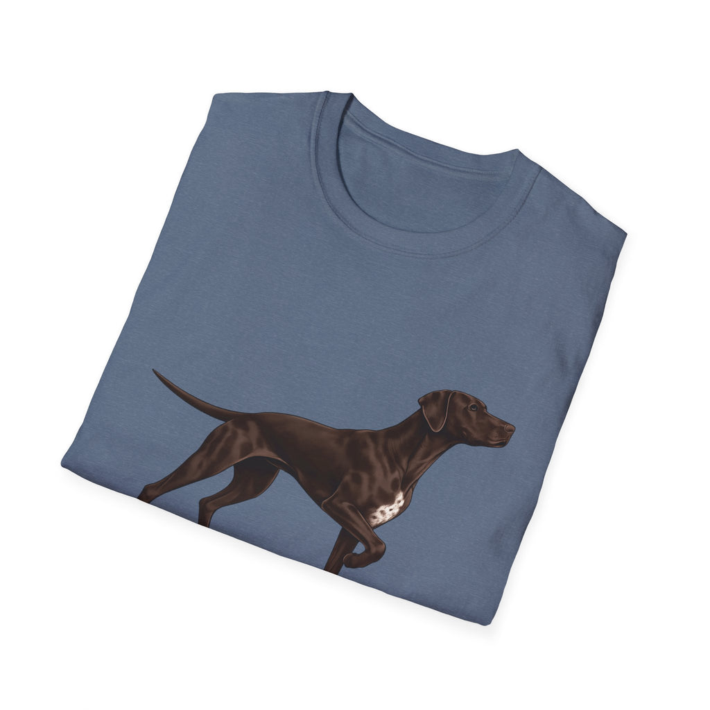 I Brake For Birds Dog T-Shirt — Hunting Pointer Graphic Tee