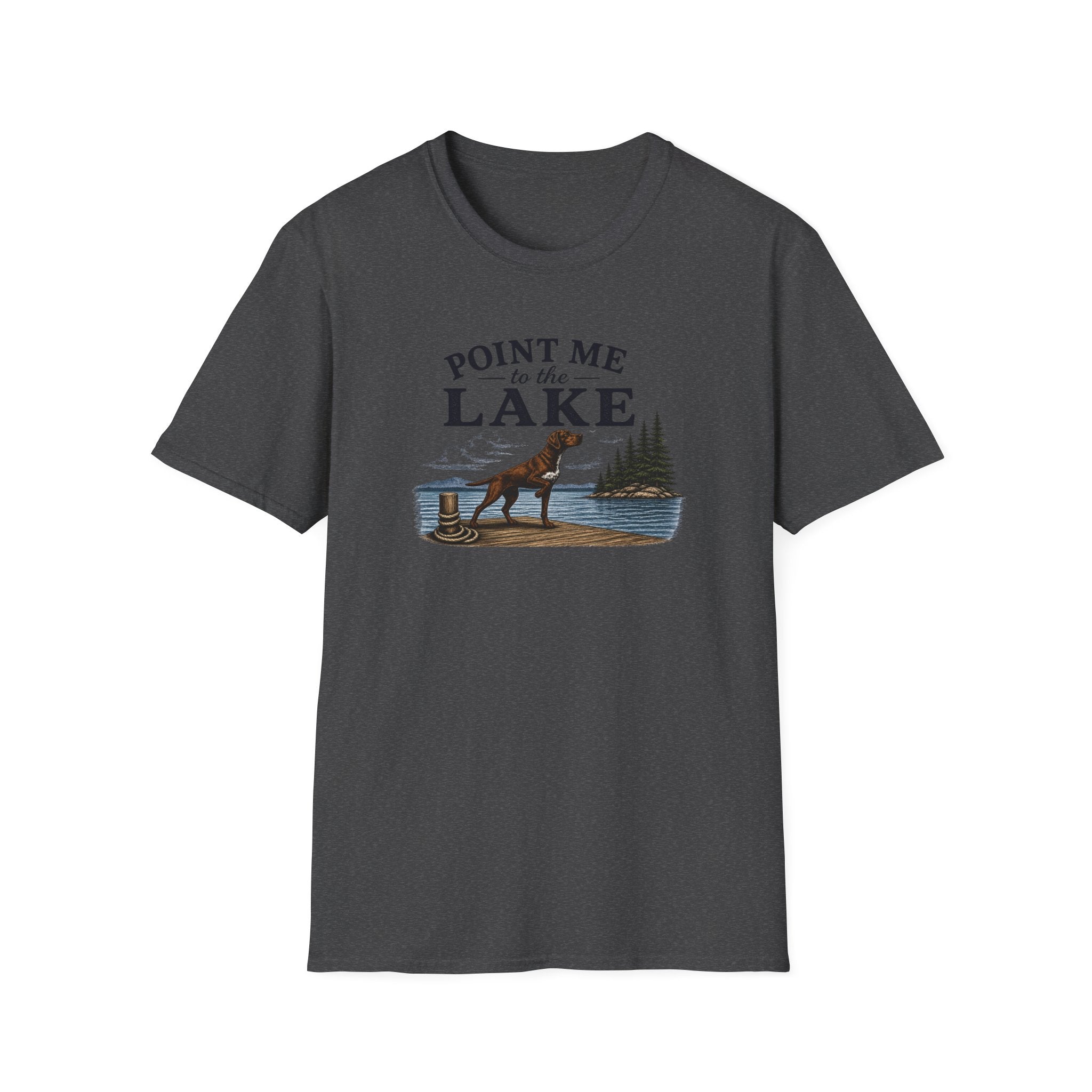 Point Me to the Lake T-Shirt