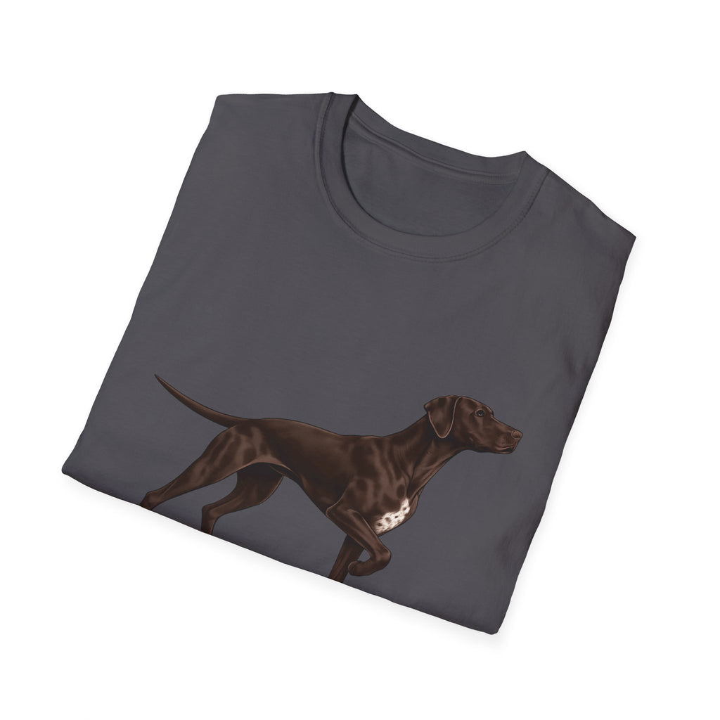 I Brake For Birds Dog T-Shirt — Hunting Pointer Graphic Tee