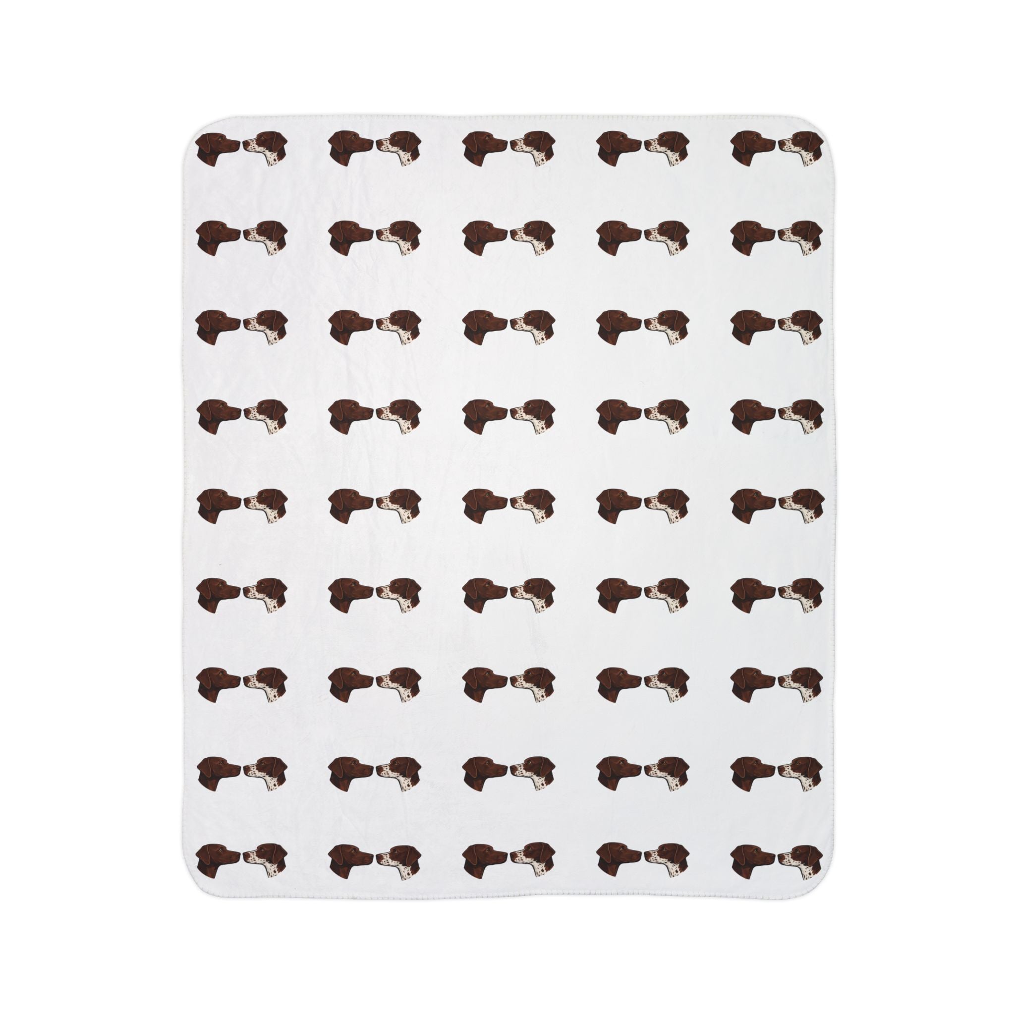 Pointer Noses — 2 Pointers Cozy Fleece Throw