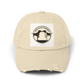 Distressed Baseball Cap with Brothers Braque Dog Patch