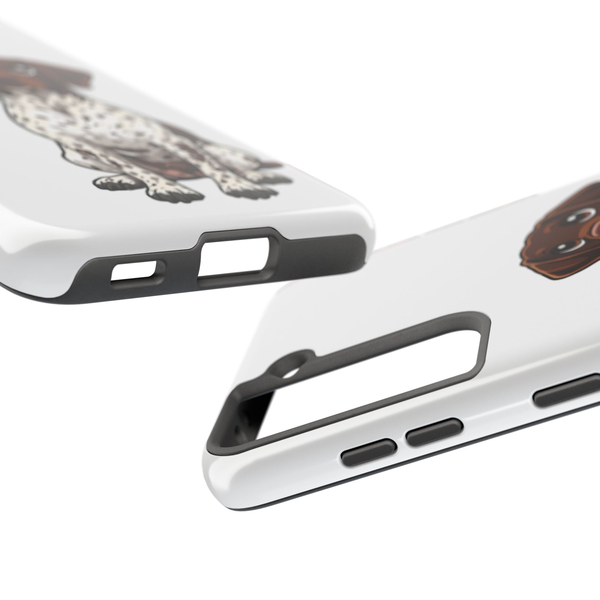 German Shorthaired Pointer Tough Phone Case — Cute Spotted Dog Protective iPhone Case