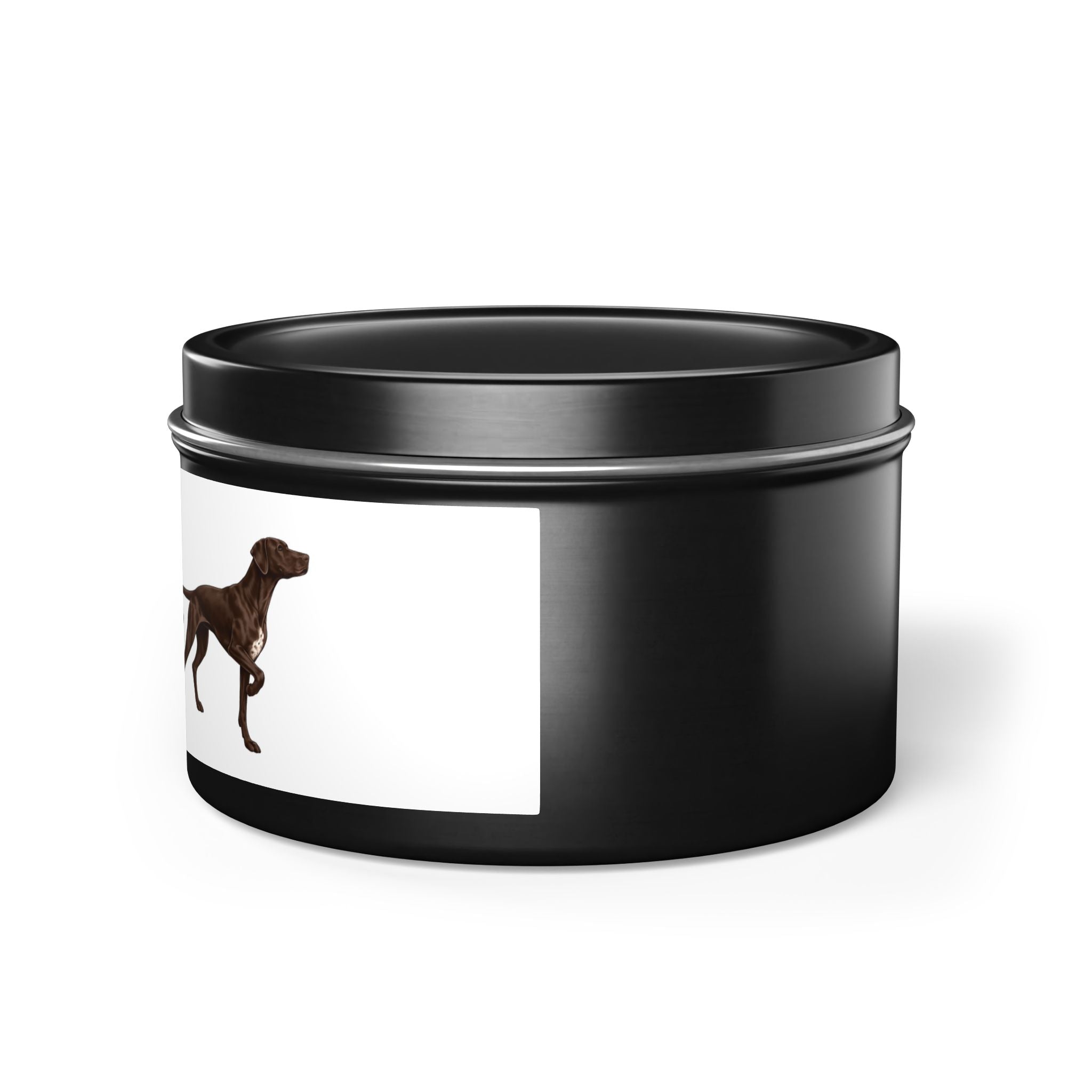 I Love You With All My Butt — Funny Dog Poof Tin Candle