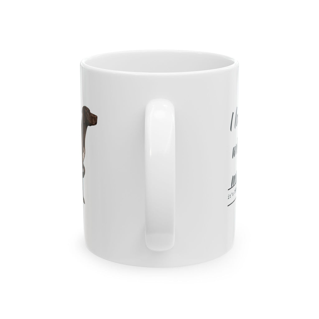 Pointer Fart Joke Mug — Funny Ceramic Coffee Cup for Dog Lovers (11oz & 15oz)