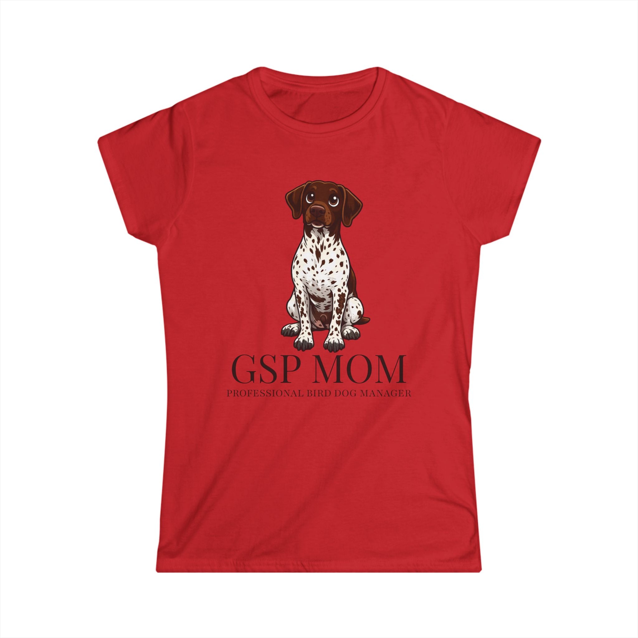 GSP Mom T‑Shirt — German Shorthaired Pointer Mom Tee