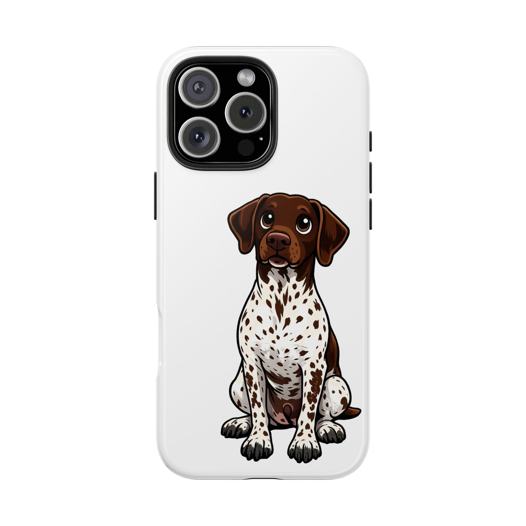 German Shorthaired Pointer Tough Phone Case — Cute Spotted Dog Protective iPhone Case