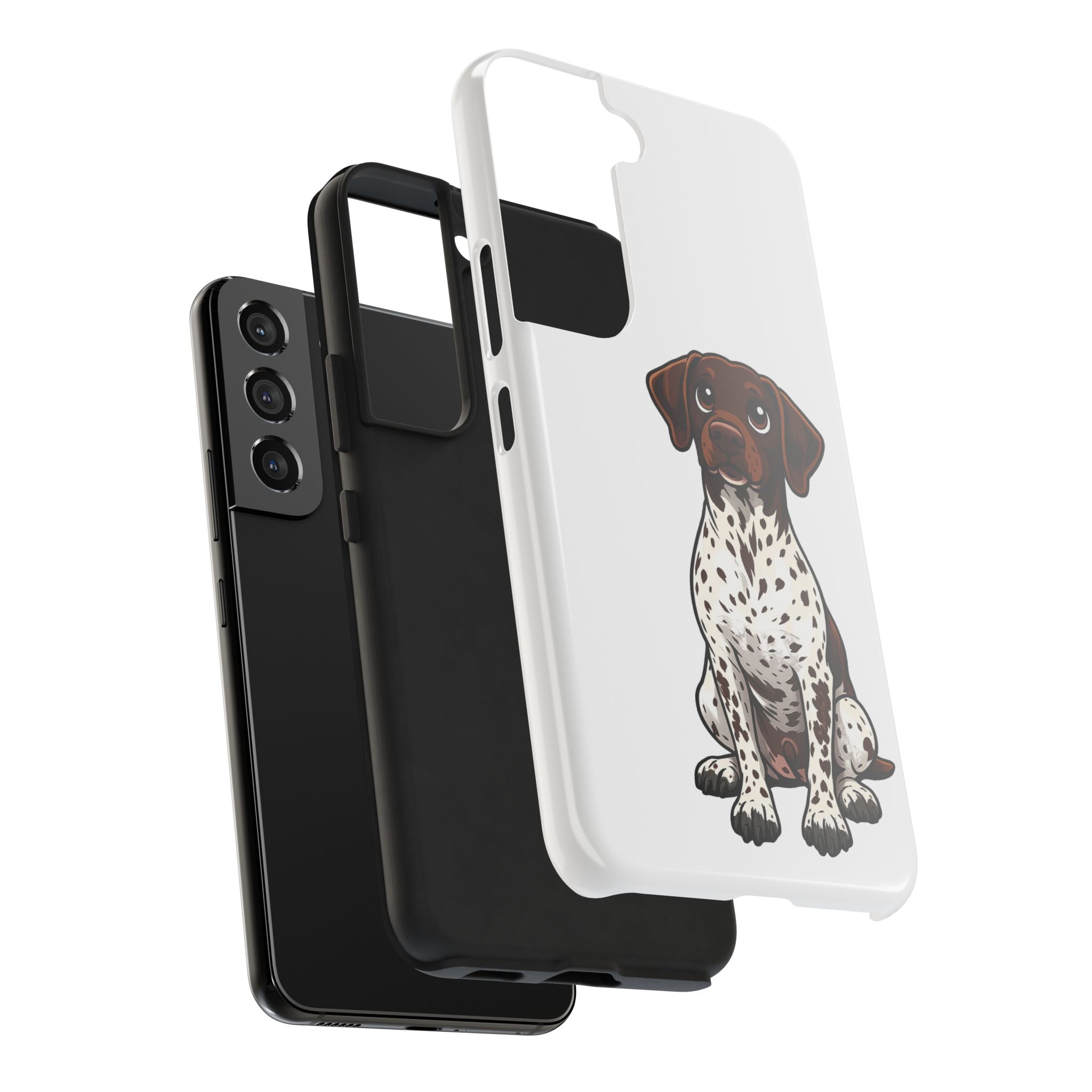 German Shorthaired Pointer Tough Phone Case — Cute Spotted Dog Protective iPhone Case