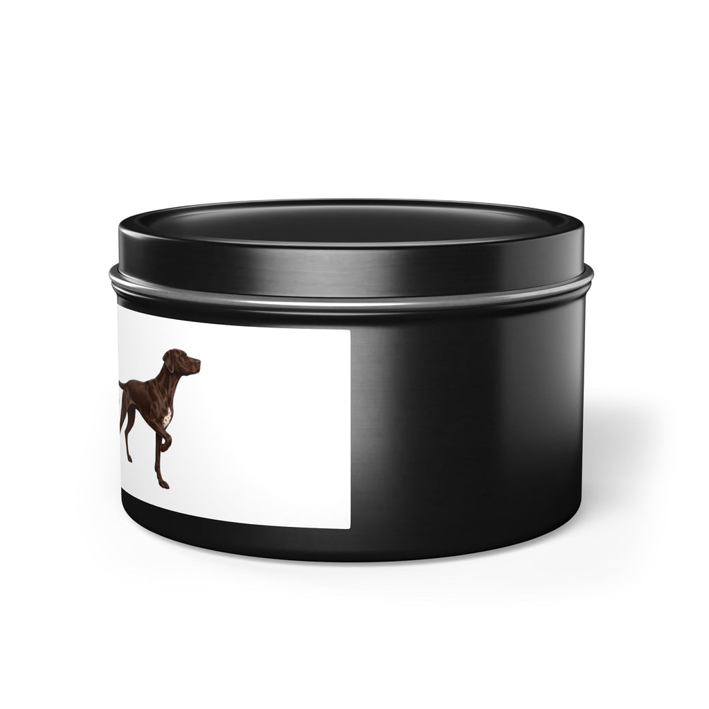 I Love You With All My Butt — Funny Dog Poof Tin Candle