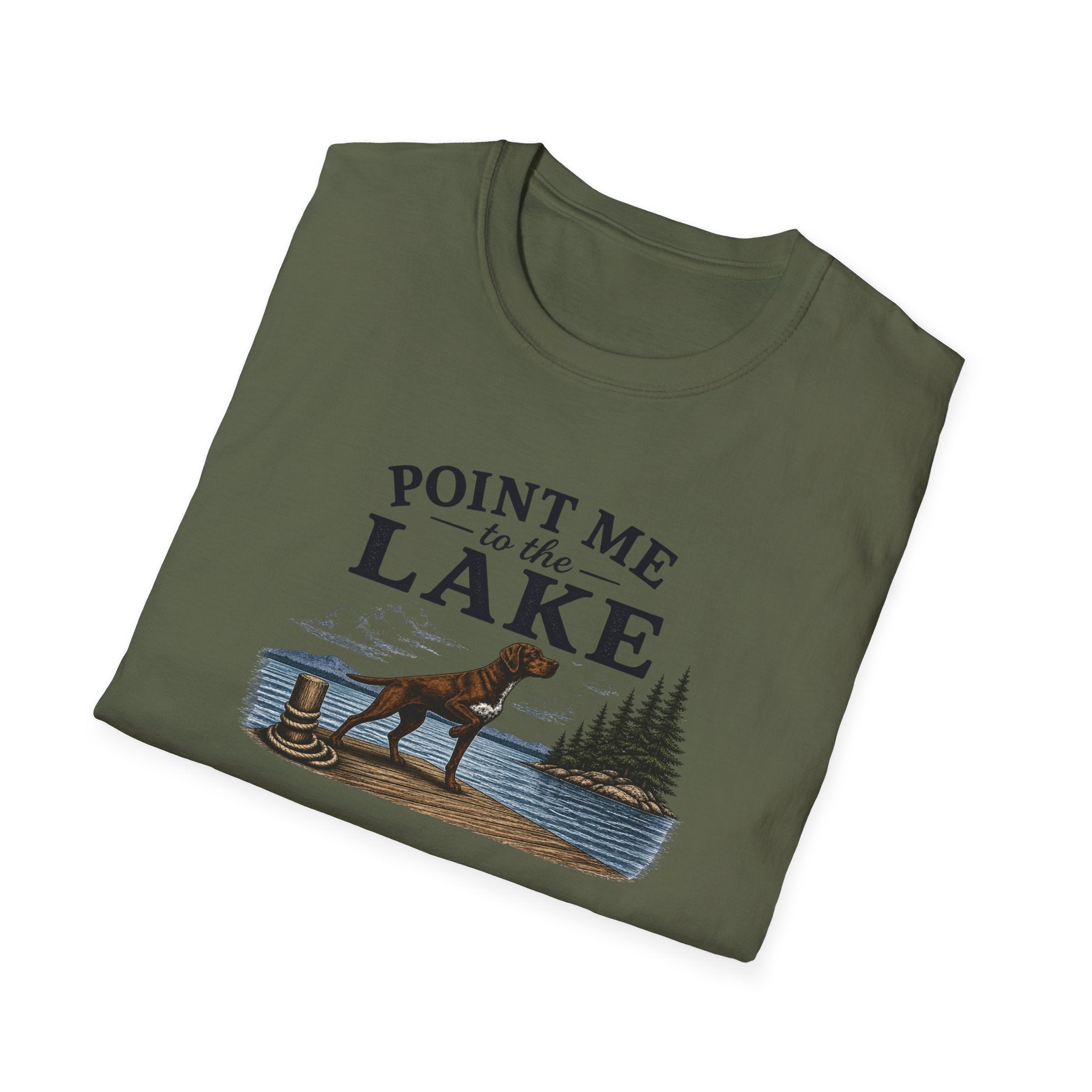 Point Me to the Lake T-Shirt