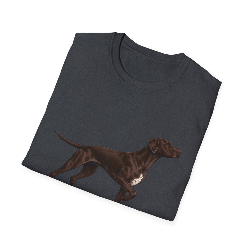 I Brake For Birds Dog T-Shirt — Hunting Pointer Graphic Tee