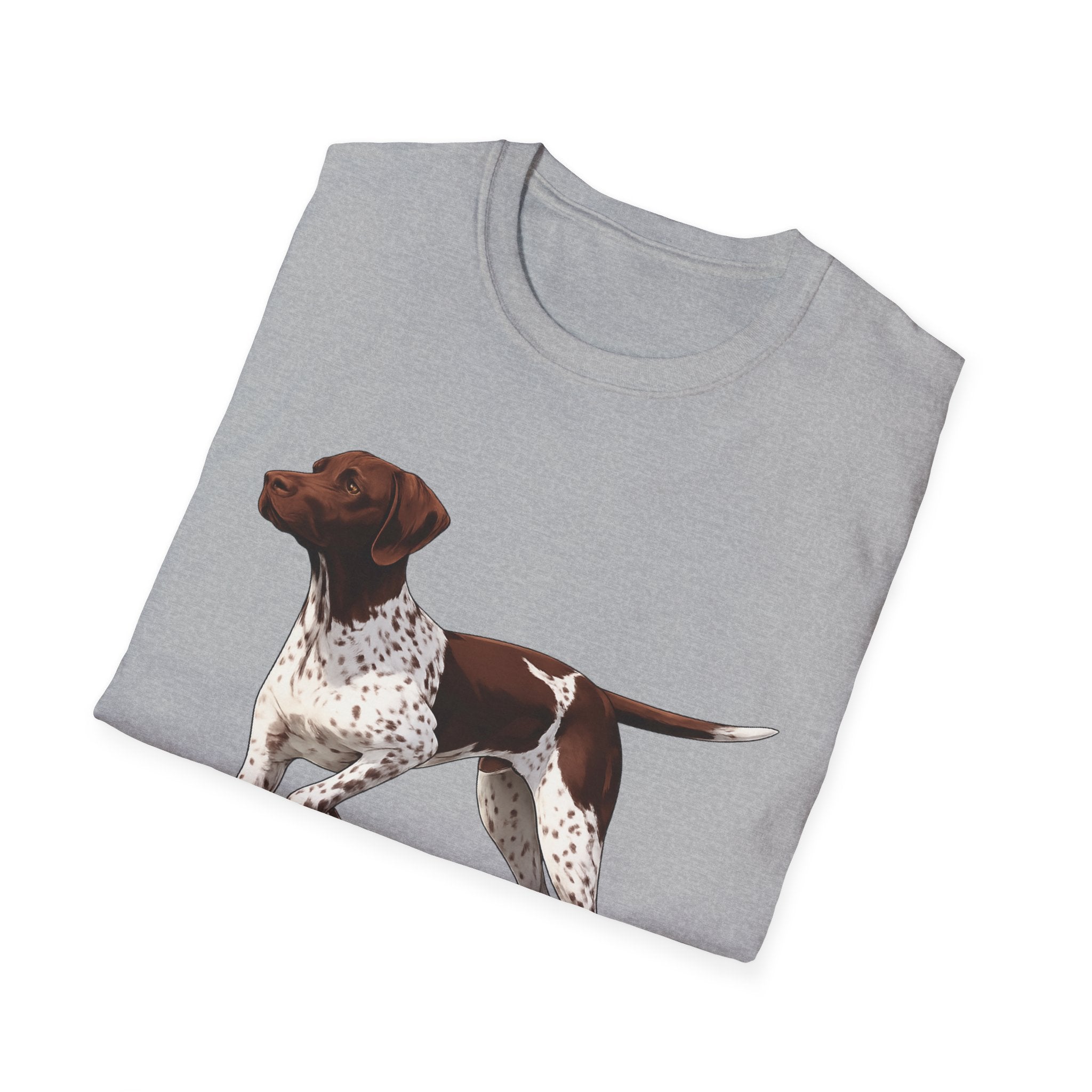 German Shorthaired Pointer T-Shirt — "I Brake for Birds" Dog Lover Tee