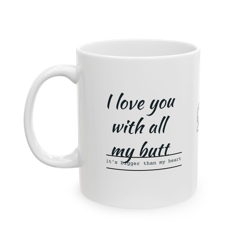 Pointer Fart Joke Mug — Funny Ceramic Coffee Cup for Dog Lovers (11oz & 15oz)