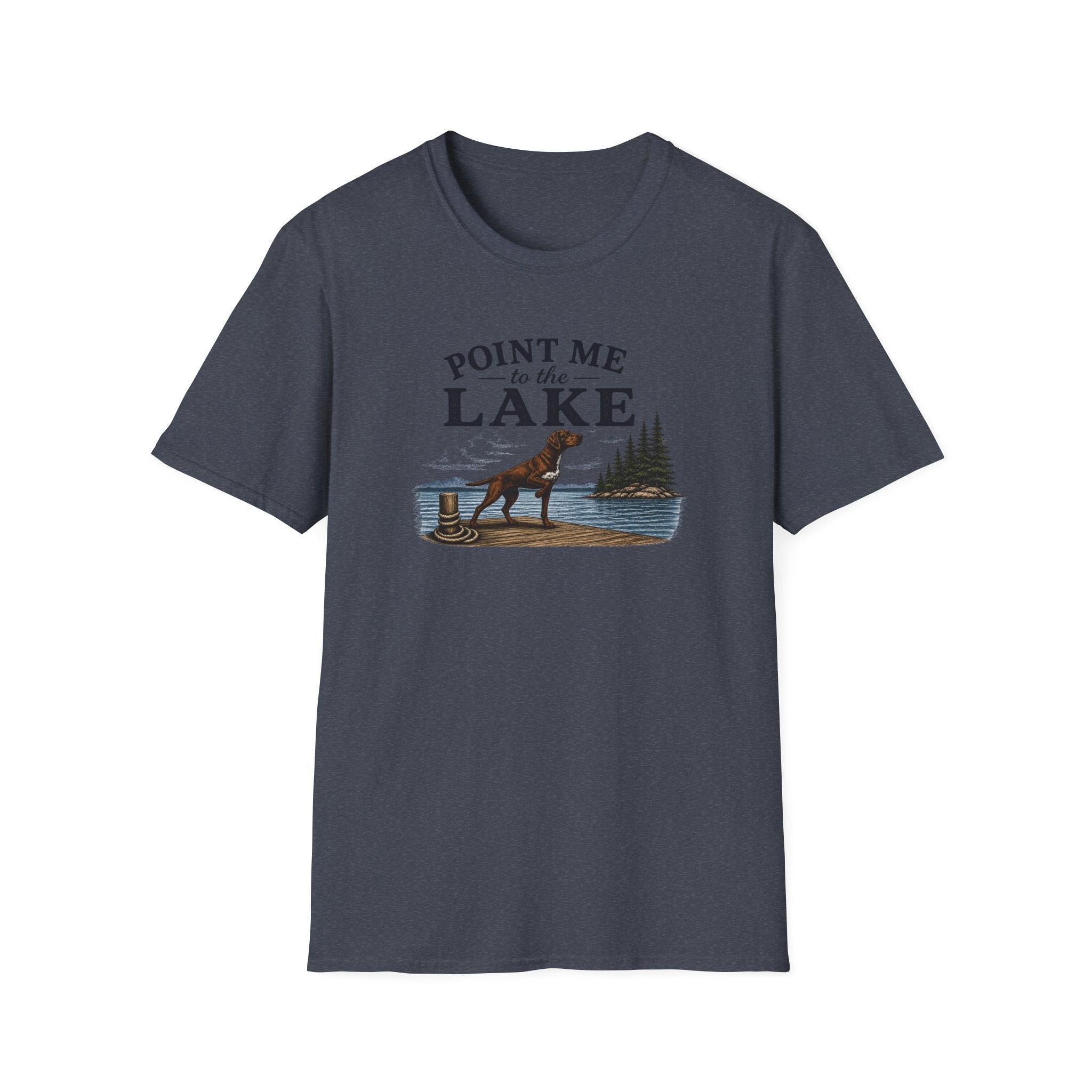 Point Me to the Lake T-Shirt