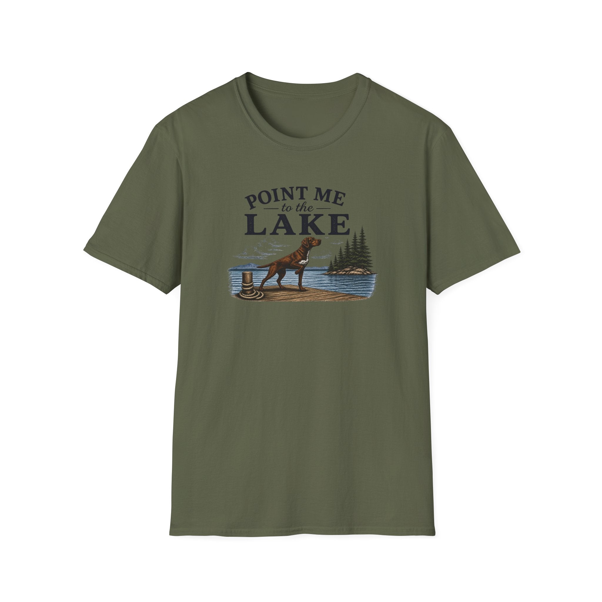 Point Me to the Lake T-Shirt