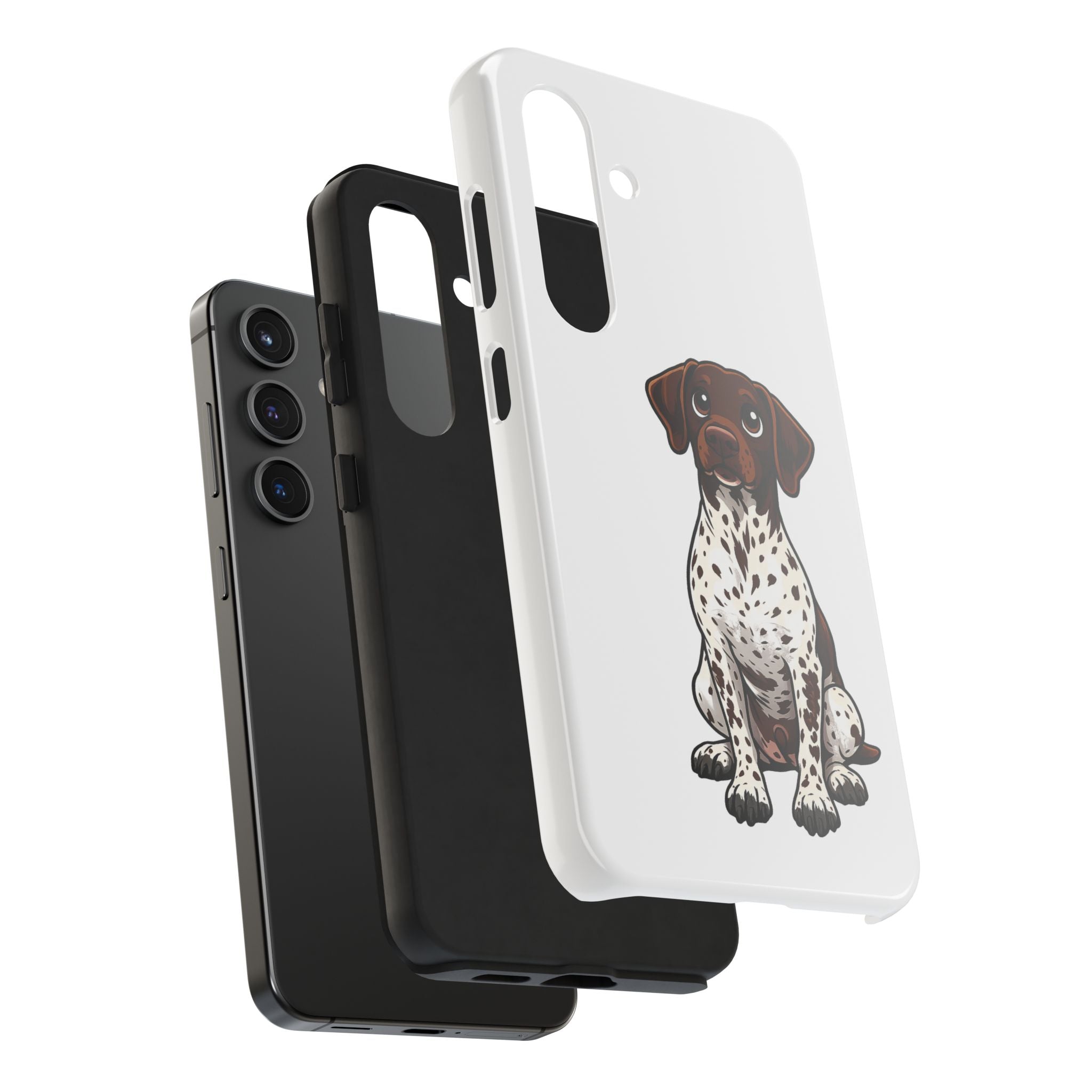 German Shorthaired Pointer Tough Phone Case — Cute Spotted Dog Protective iPhone Case