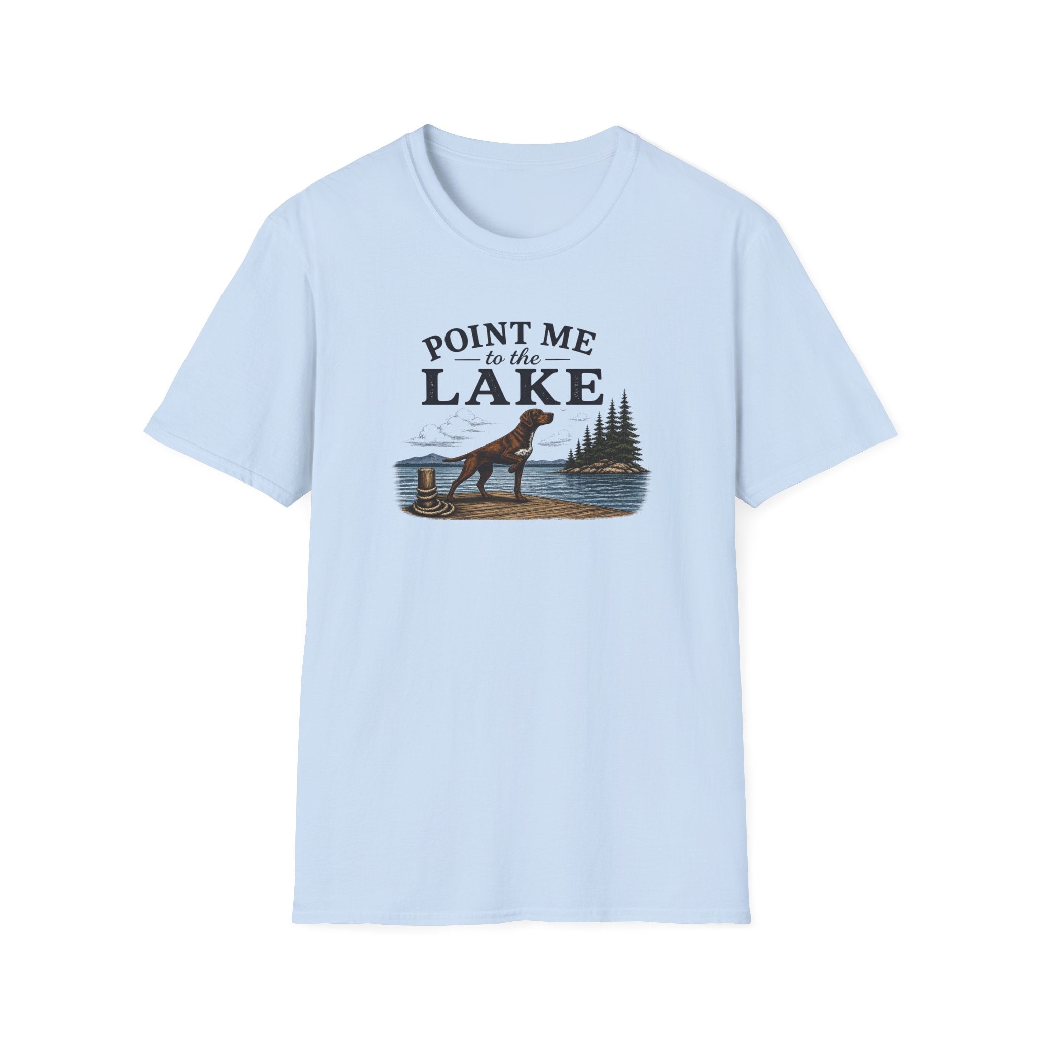 Point Me to the Lake T-Shirt