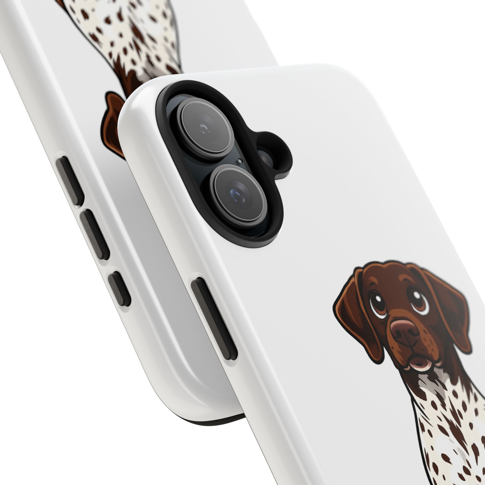 German Shorthaired Pointer Tough Phone Case — Cute Spotted Dog Protective iPhone Case