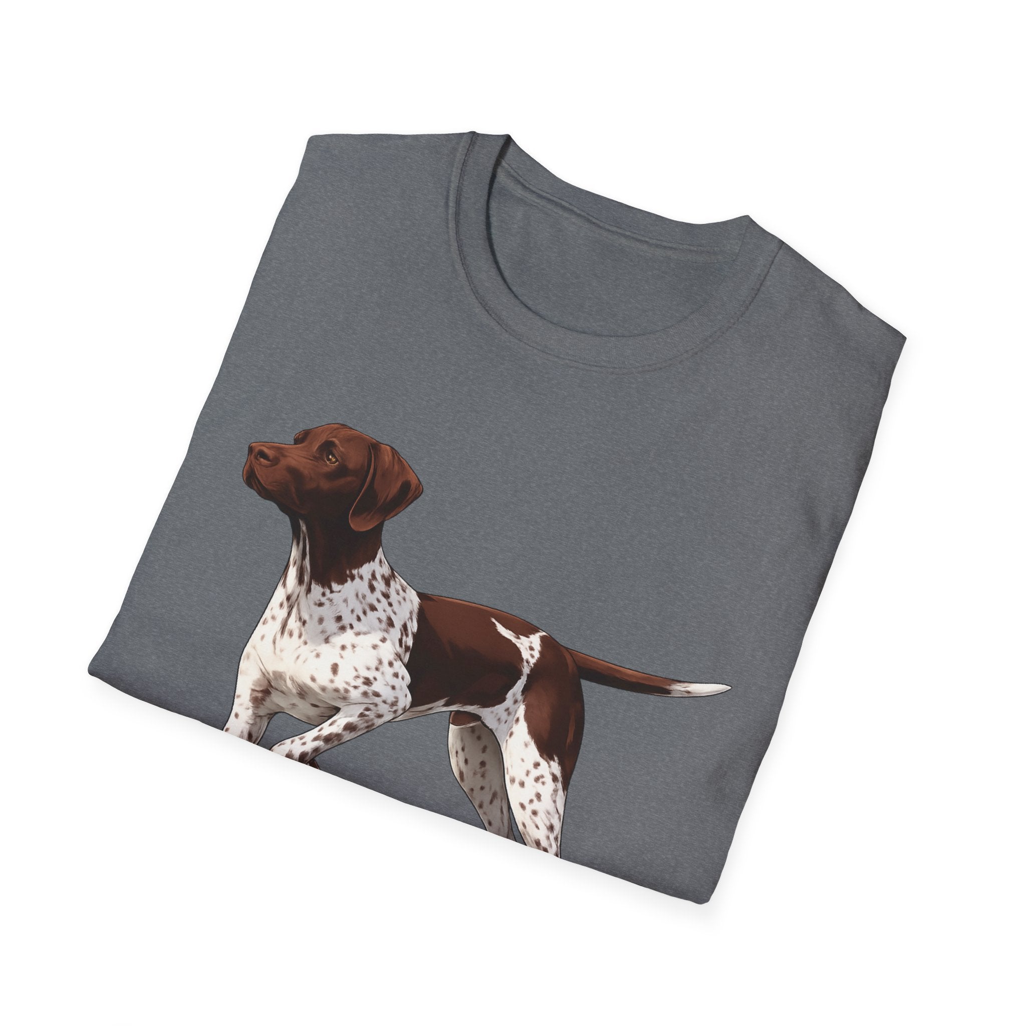German Shorthaired Pointer T-Shirt — "I Brake for Birds" Dog Lover Tee