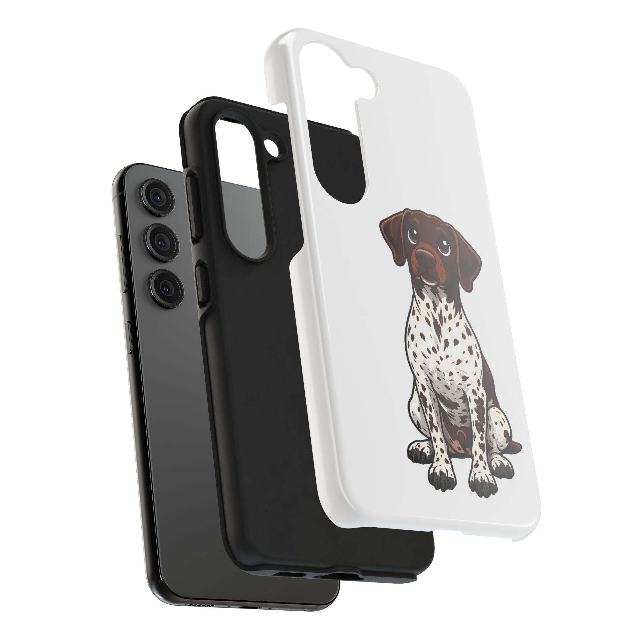 German Shorthaired Pointer Tough Phone Case — Cute Spotted Dog Protective iPhone Case