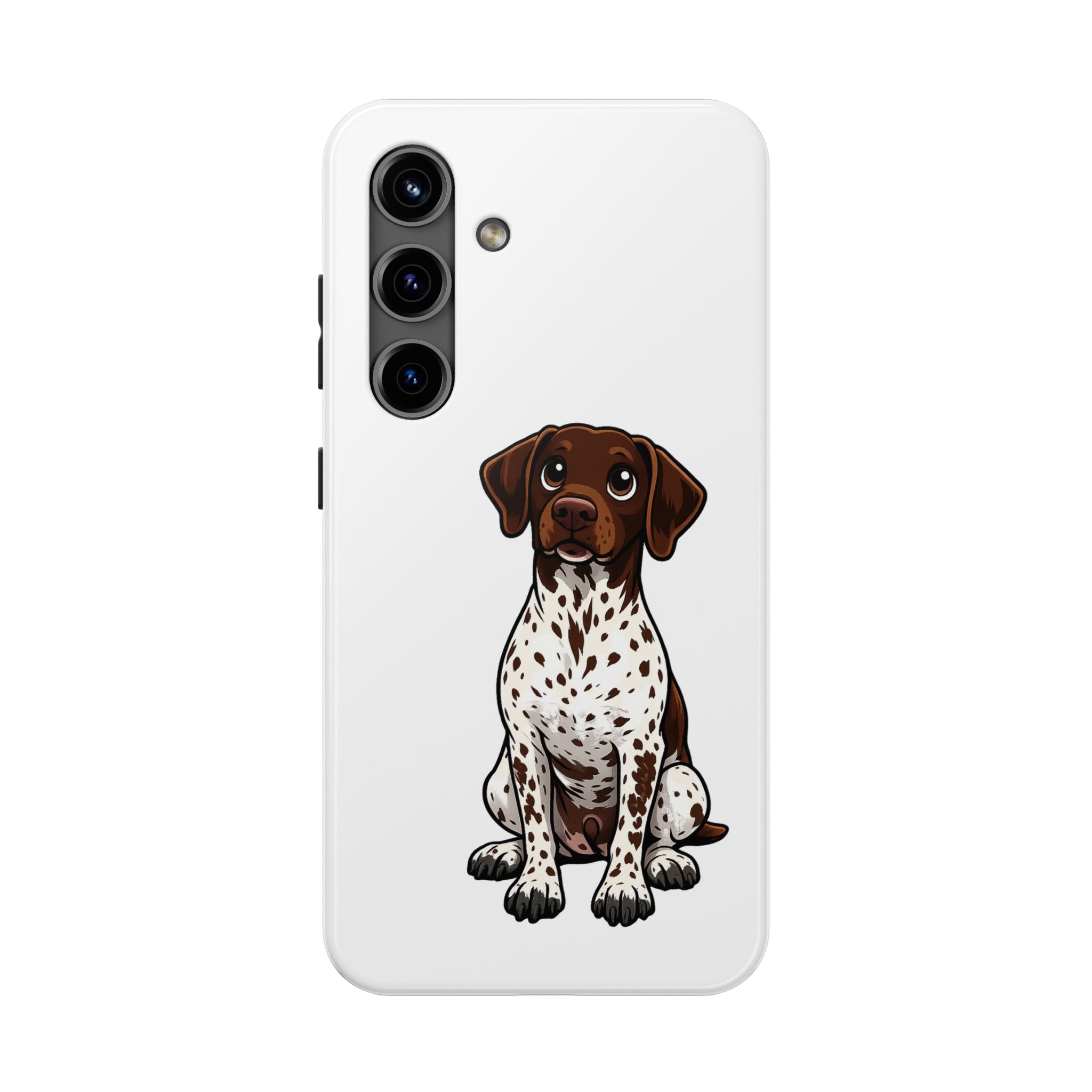 German Shorthaired Pointer Tough Phone Case — Cute Spotted Dog Protective iPhone Case