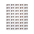 Pointer Noses — 2 Pointers Cozy Fleece Throw