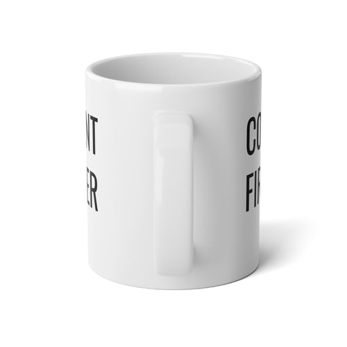 Braque Francais 20oz Mug "Coffee First, Point Later"