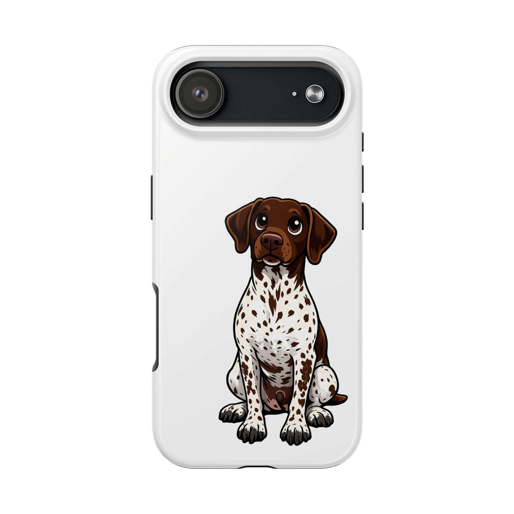 German Shorthaired Pointer Tough Phone Case — Cute Spotted Dog Protective iPhone Case