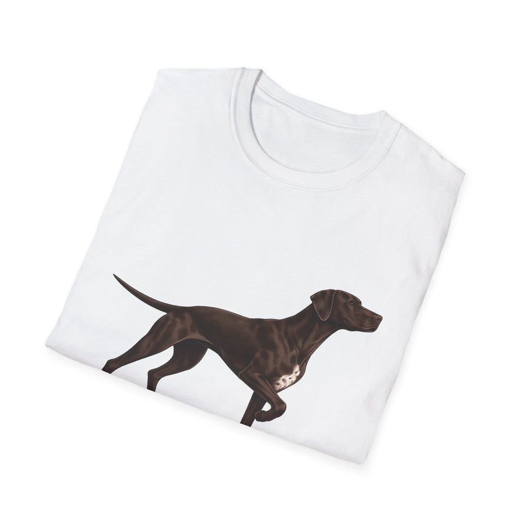 I Brake For Birds Dog T-Shirt — Hunting Pointer Graphic Tee