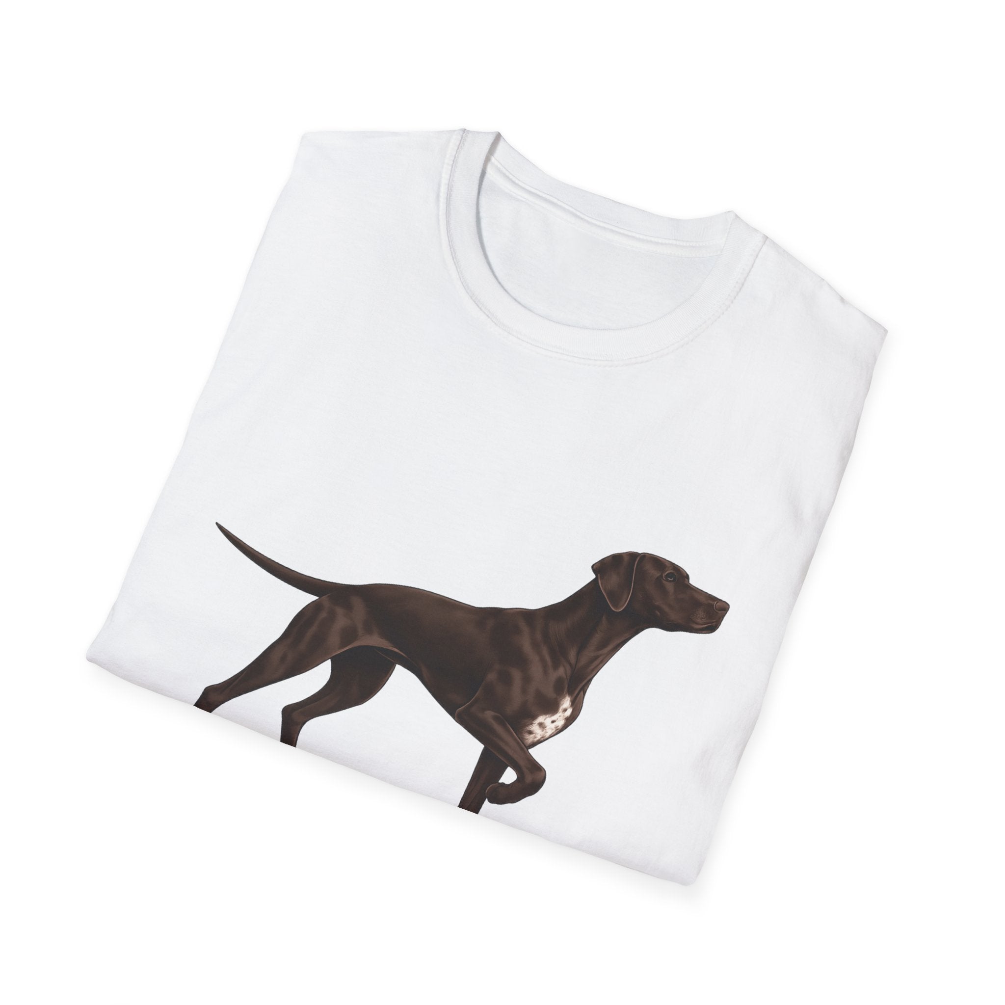 I Brake For Birds Dog T-Shirt — Hunting Pointer Graphic Tee