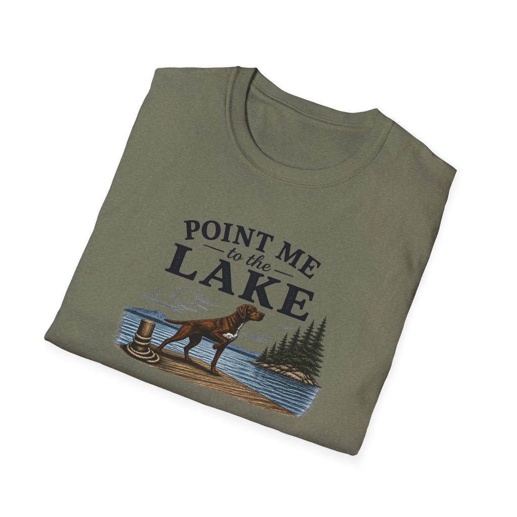 Point Me to the Lake T-Shirt