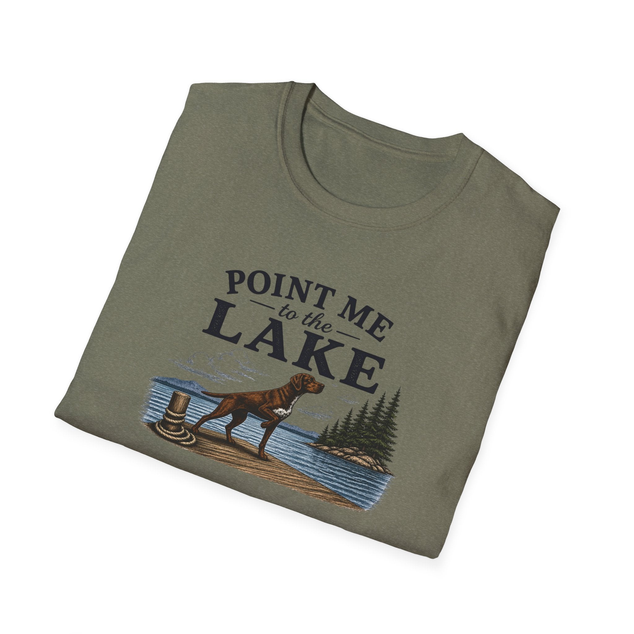 Point Me to the Lake T-Shirt