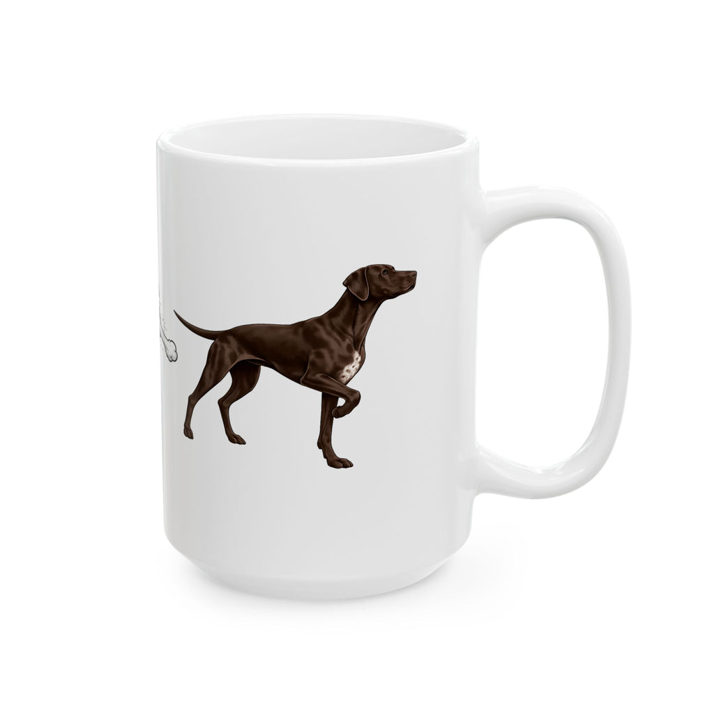 Pointer Fart Joke Mug — Funny Ceramic Coffee Cup for Dog Lovers (11oz & 15oz)