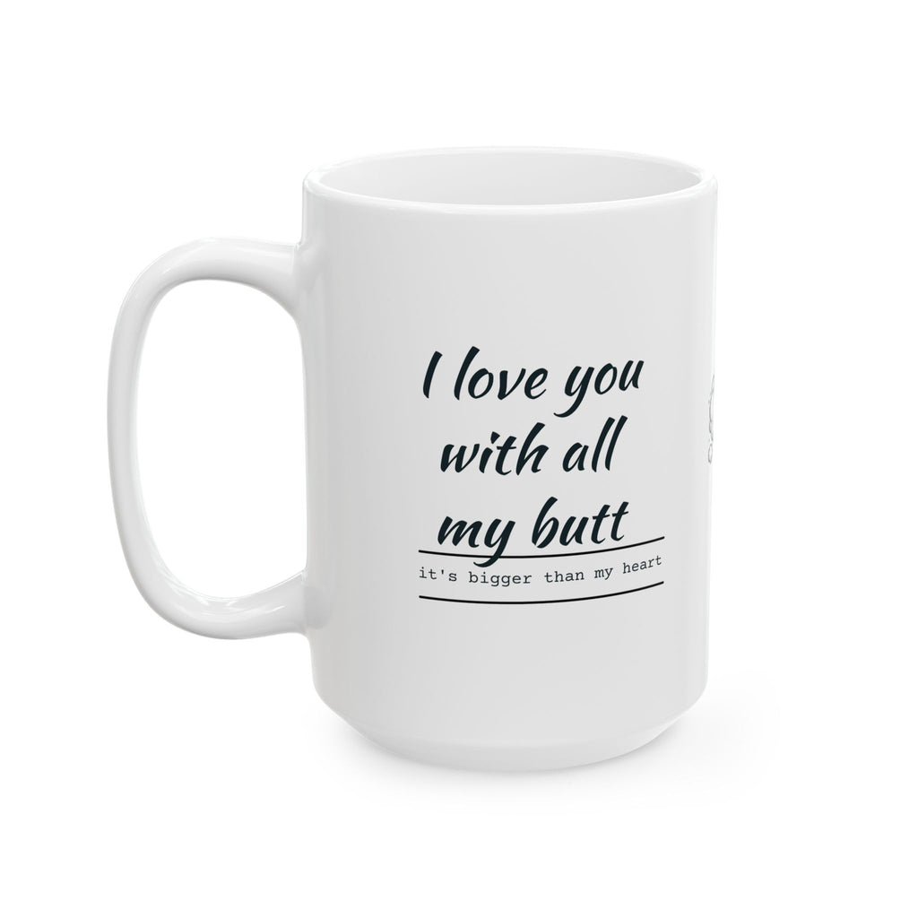 Pointer Fart Joke Mug — Funny Ceramic Coffee Cup for Dog Lovers (11oz & 15oz)