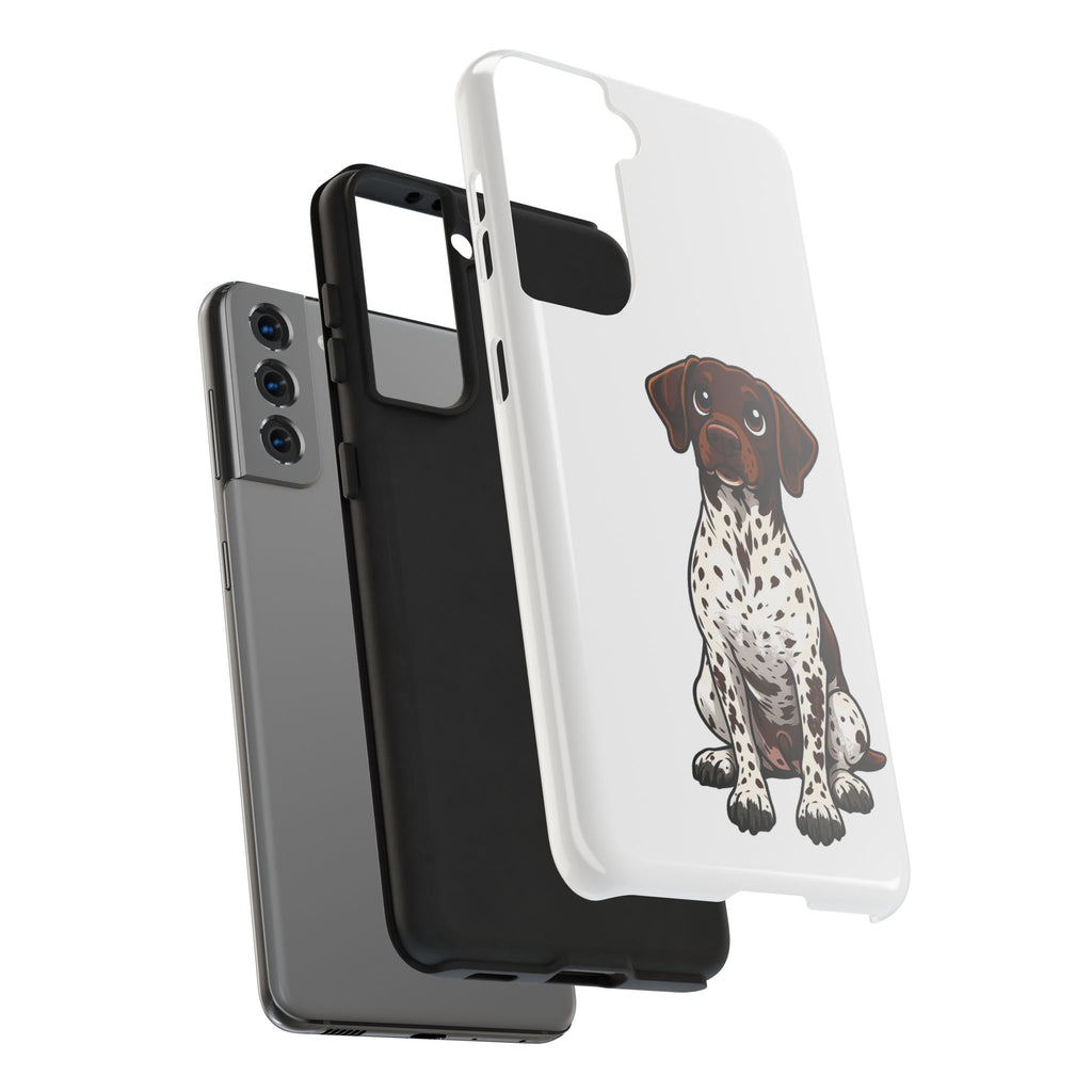 German Shorthaired Pointer Tough Phone Case — Cute Spotted Dog Protective iPhone Case