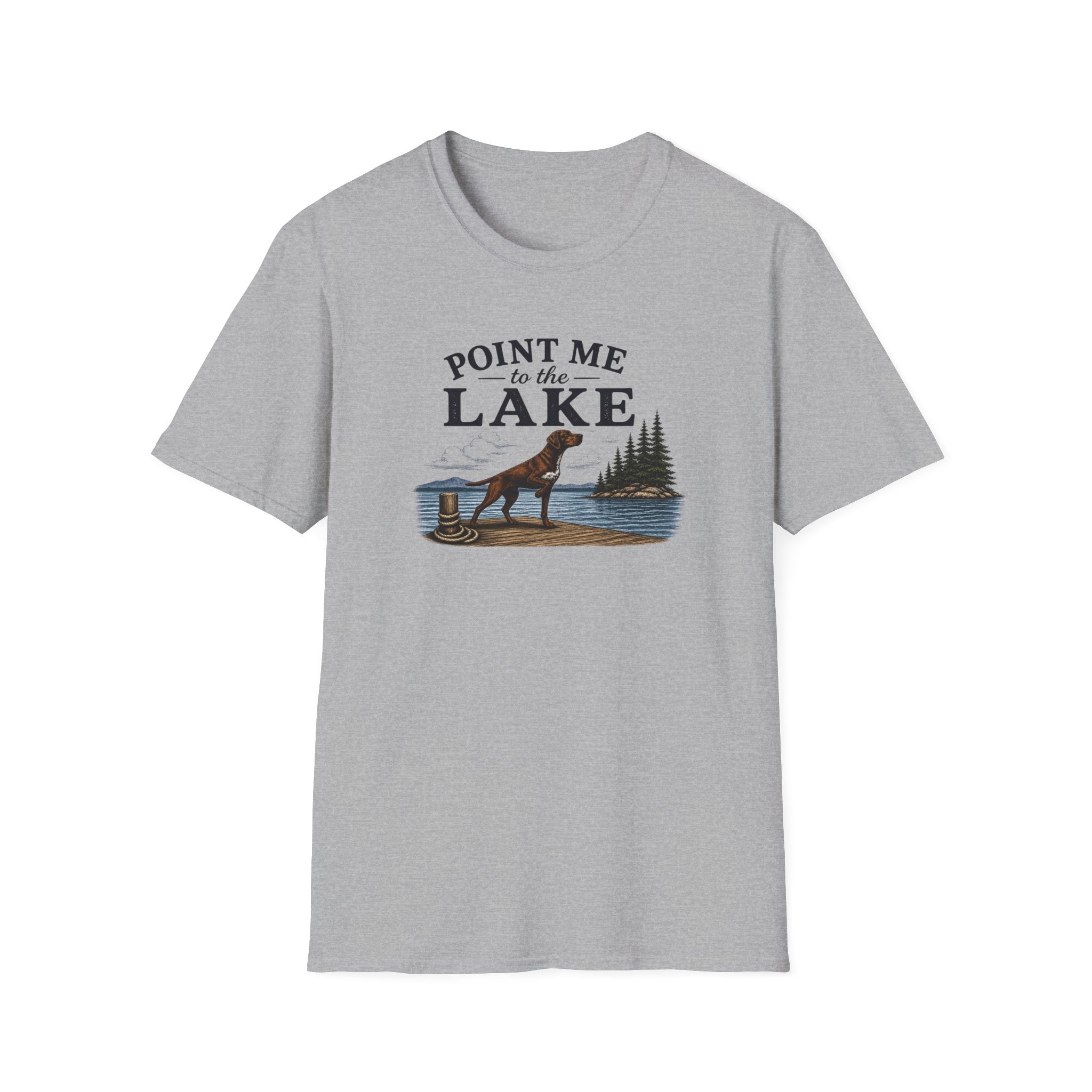 Point Me to the Lake T-Shirt