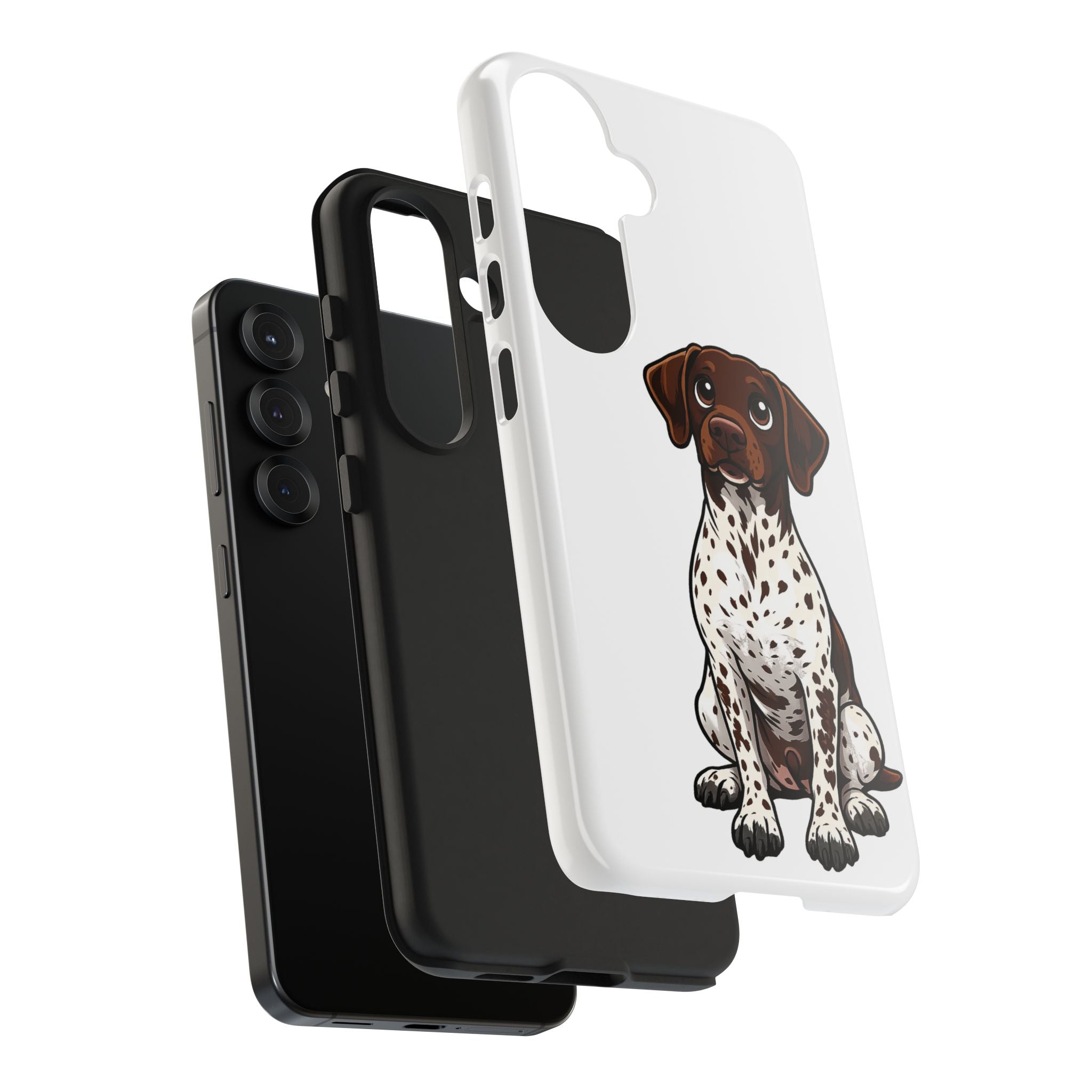 German Shorthaired Pointer Tough Phone Case — Cute Spotted Dog Protective iPhone Case