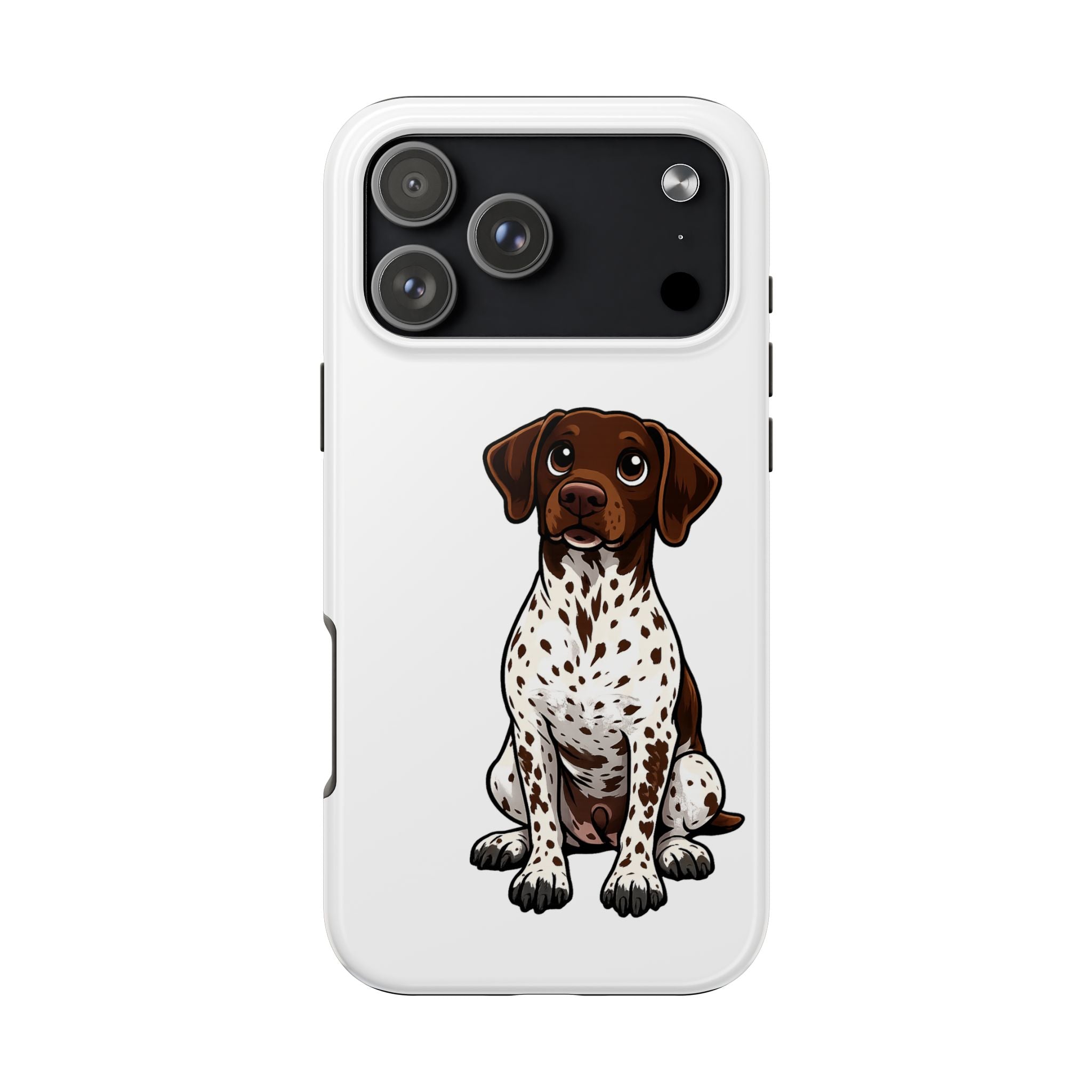 German Shorthaired Pointer Tough Phone Case — Cute Spotted Dog Protective iPhone Case
