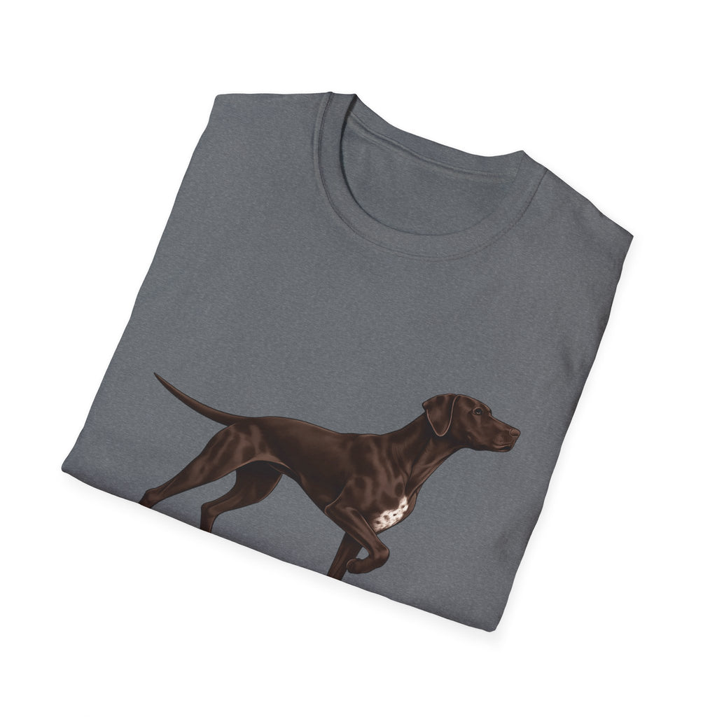 I Brake For Birds Dog T-Shirt — Hunting Pointer Graphic Tee