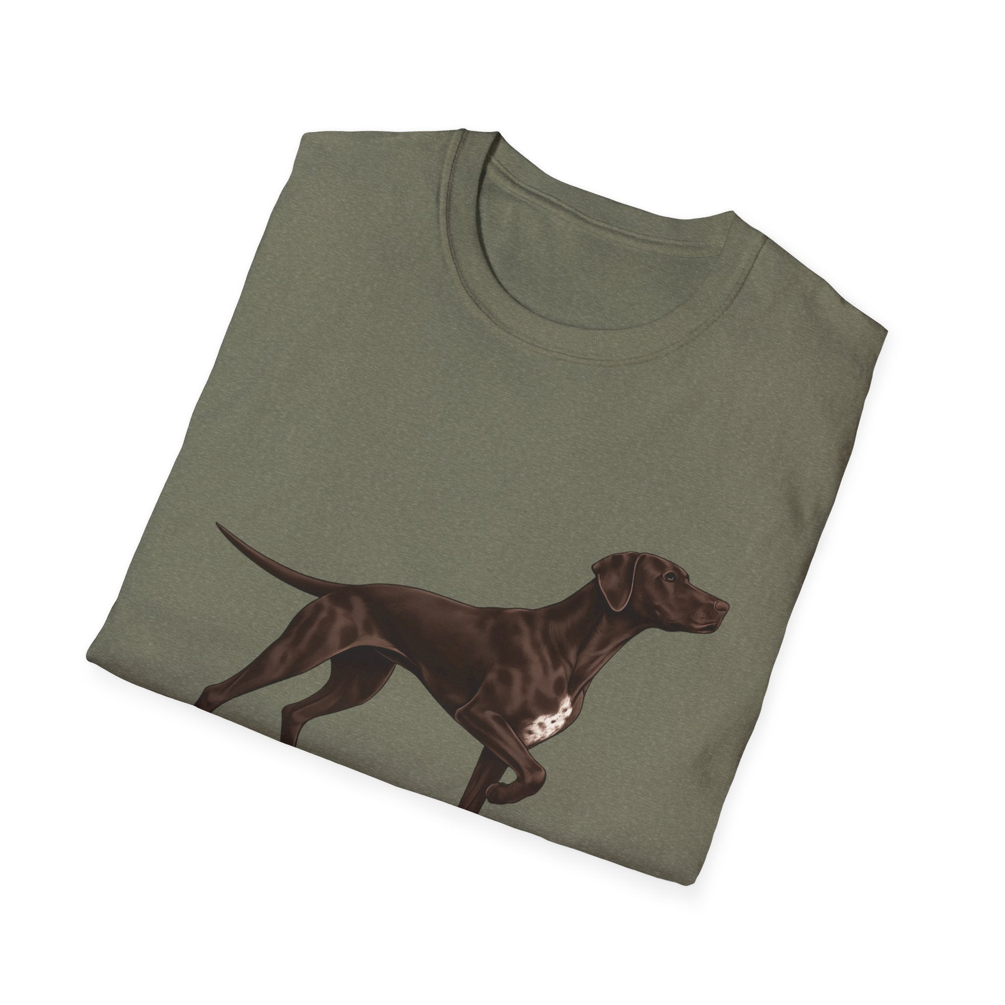 I Brake For Birds Dog T-Shirt — Hunting Pointer Graphic Tee