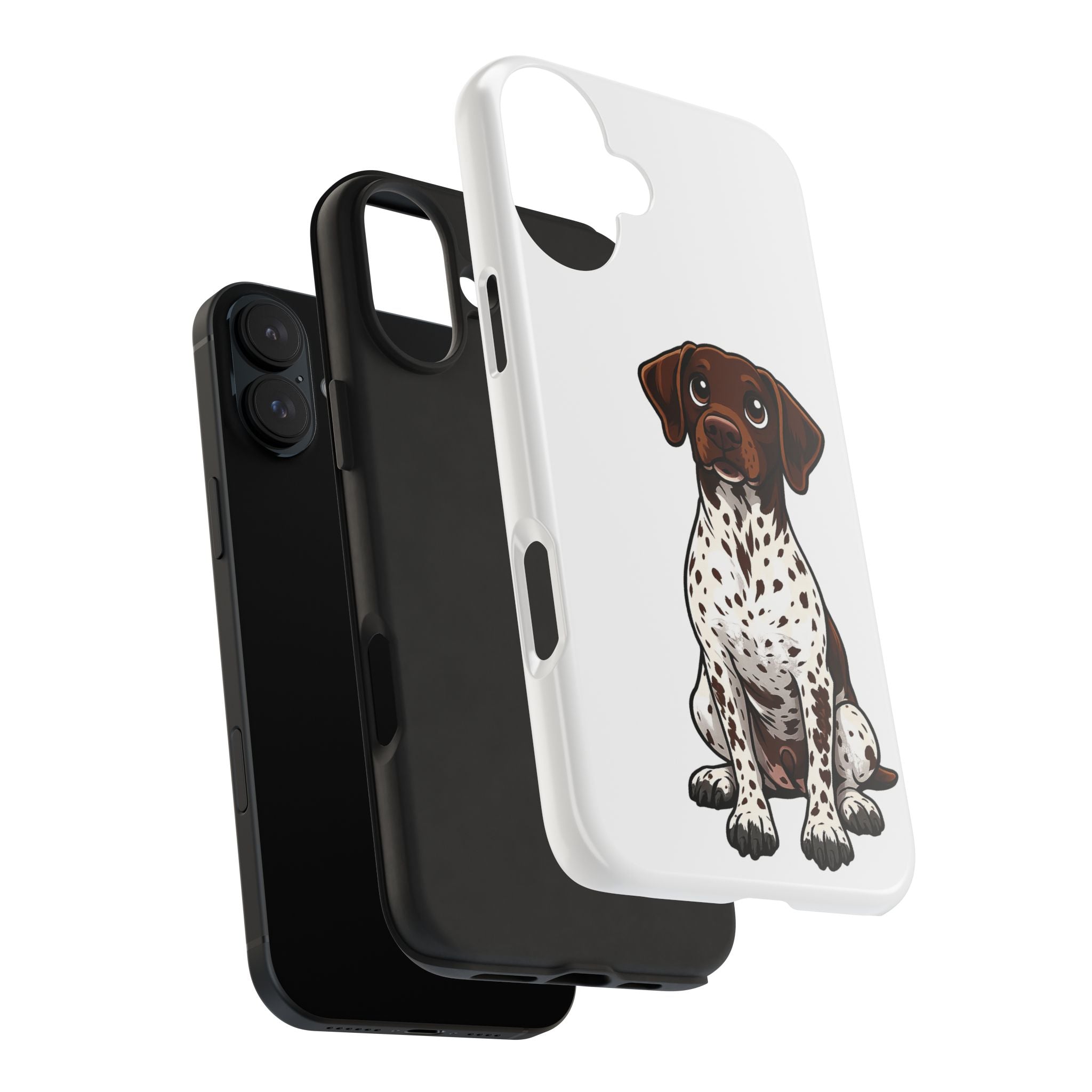 German Shorthaired Pointer Tough Phone Case — Cute Spotted Dog Protective iPhone Case