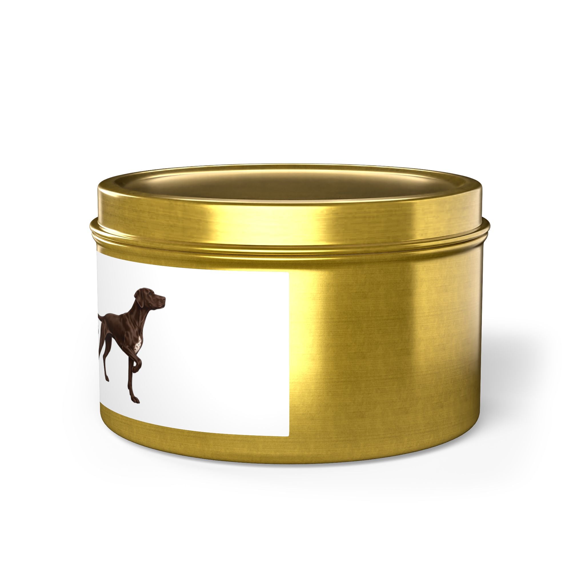I Love You With All My Butt — Funny Dog Poof Tin Candle