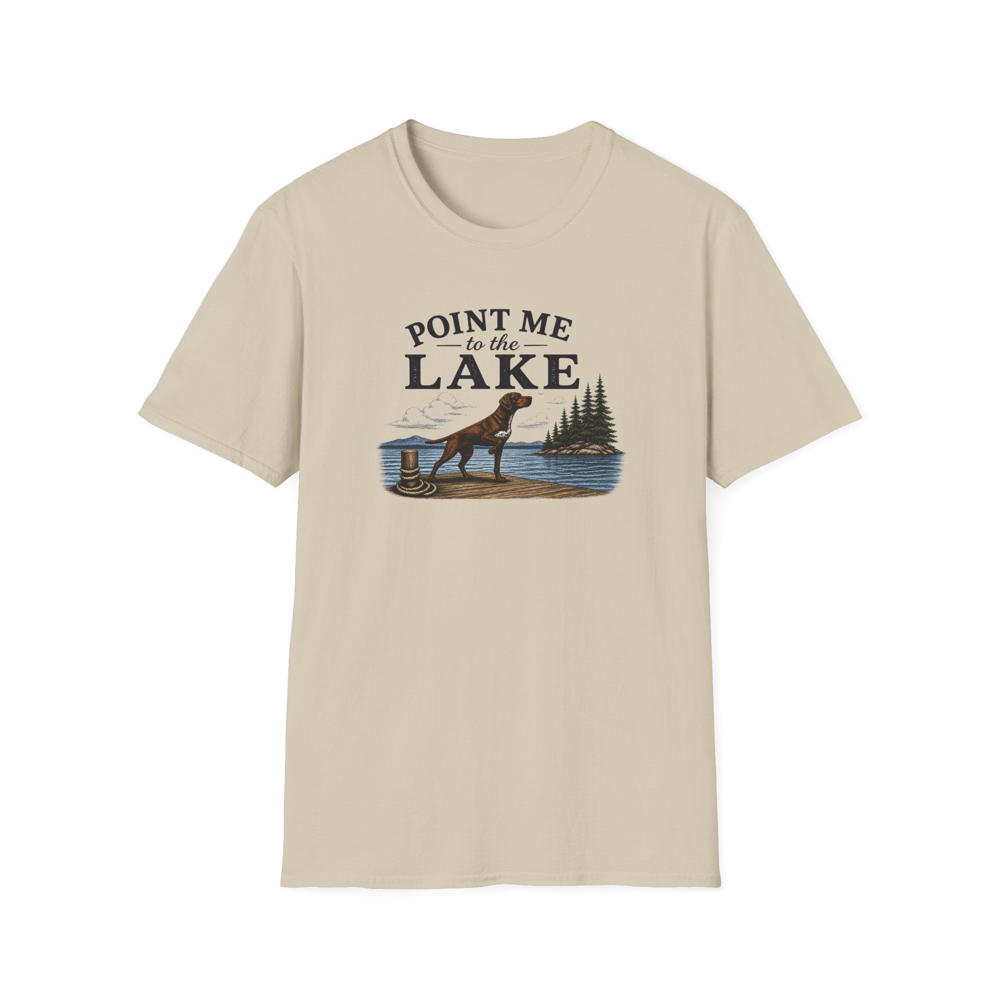 Point Me to the Lake T-Shirt