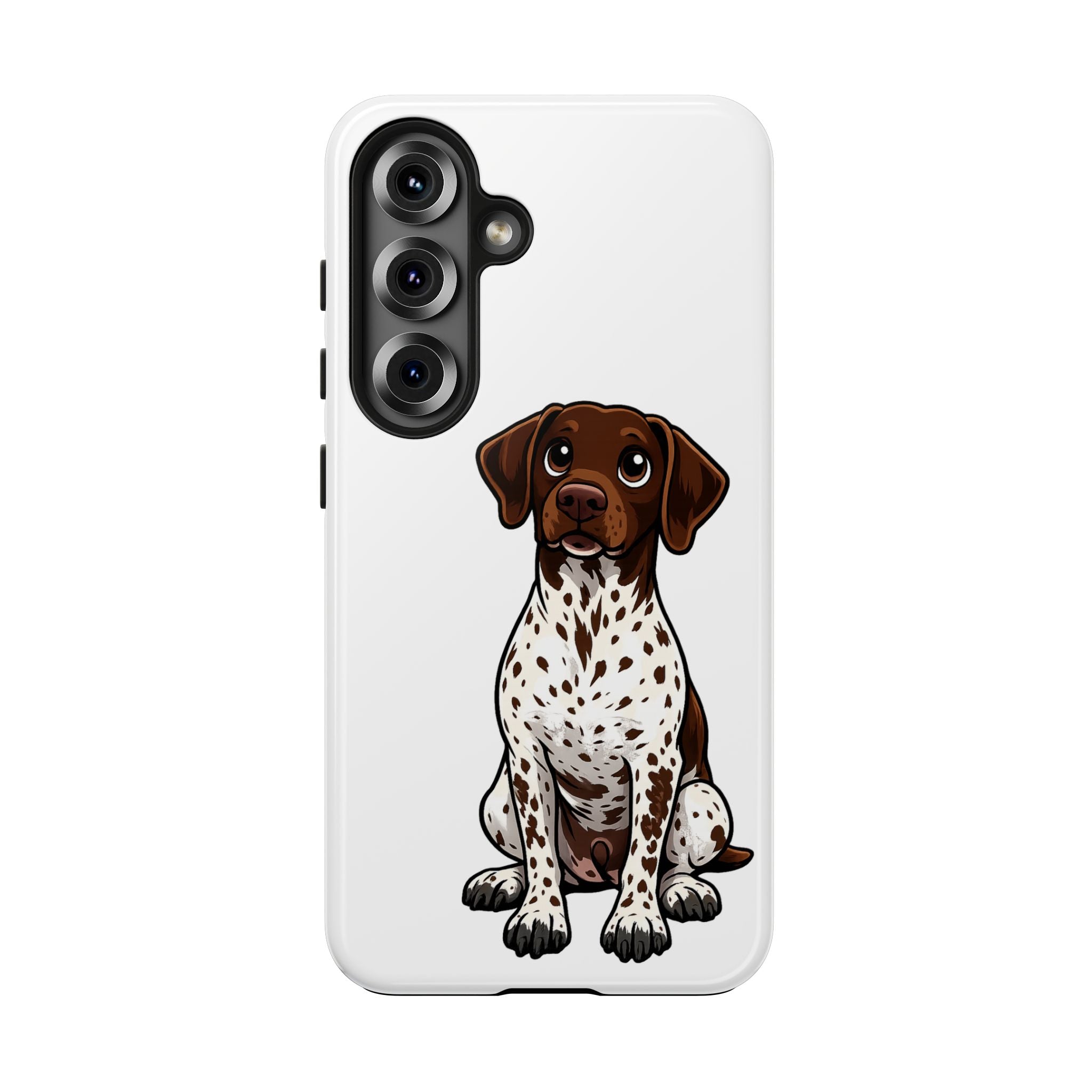 German Shorthaired Pointer Tough Phone Case — Cute Spotted Dog Protective iPhone Case
