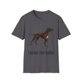I Brake For Birds Dog T-Shirt — Hunting Pointer Graphic Tee