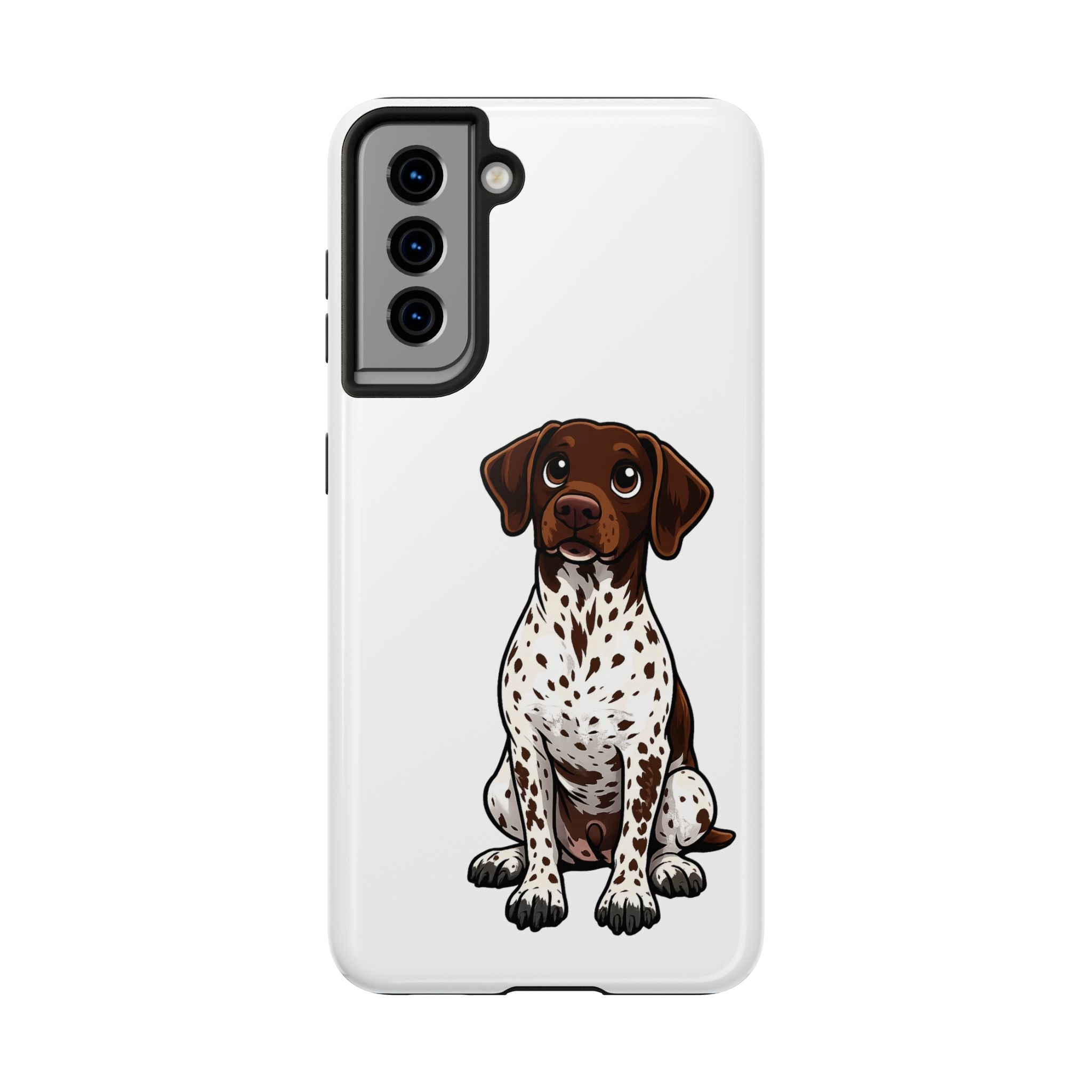German Shorthaired Pointer Tough Phone Case — Cute Spotted Dog Protective iPhone Case