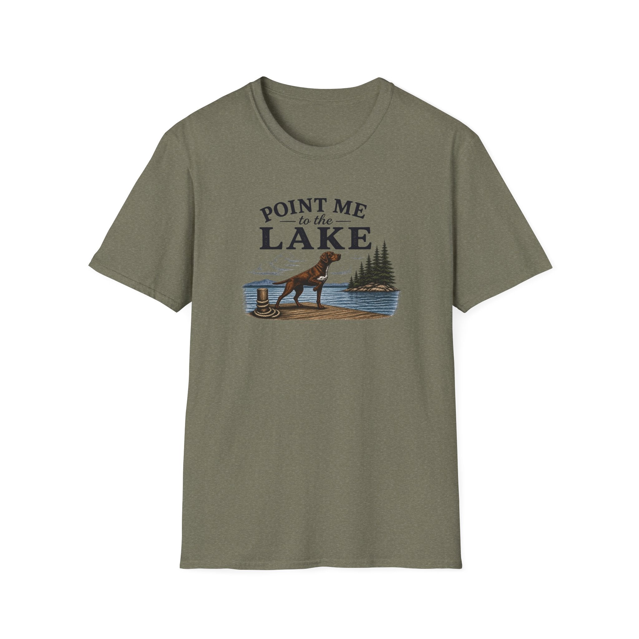 Point Me to the Lake T-Shirt