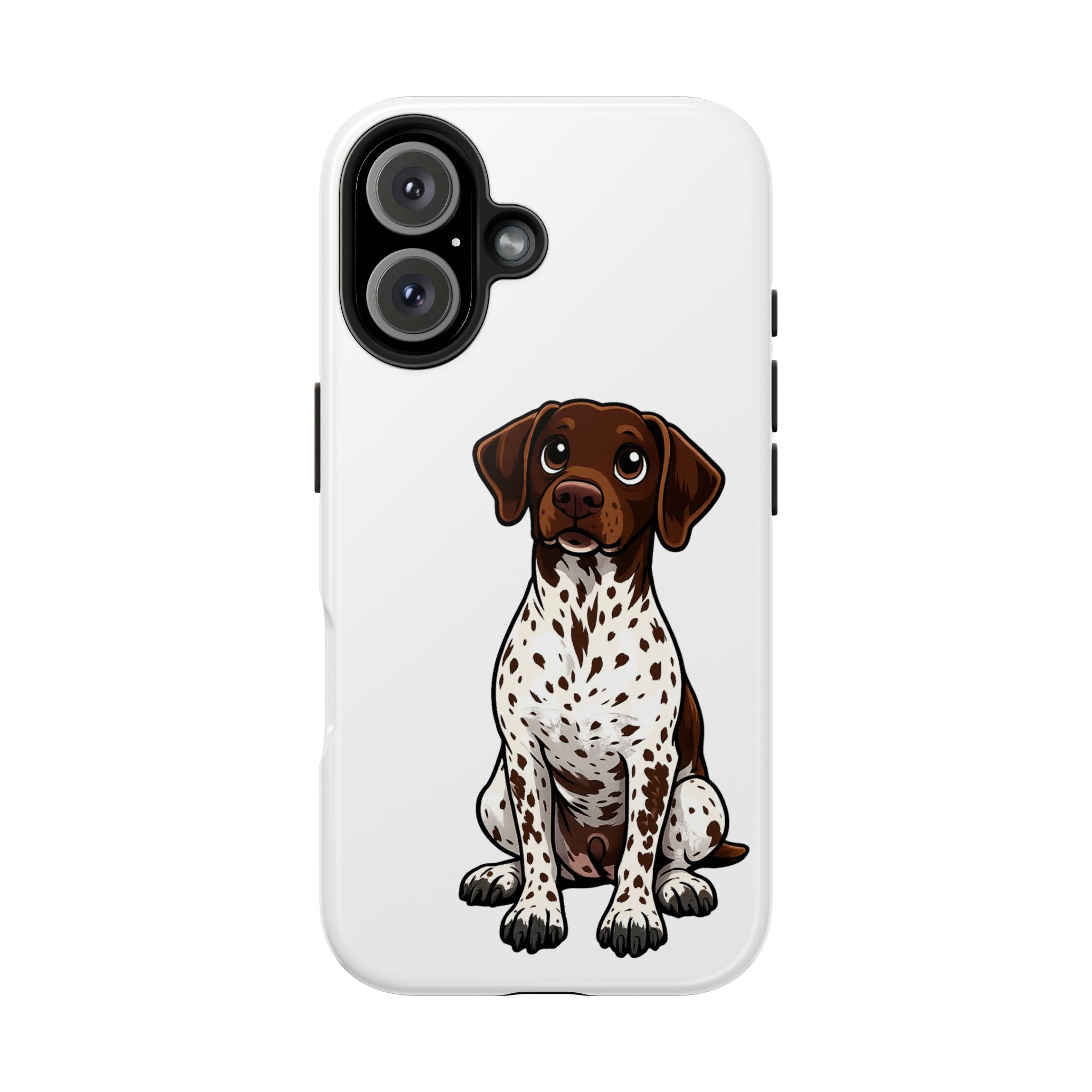 German Shorthaired Pointer Tough Phone Case — Cute Spotted Dog Protective iPhone Case