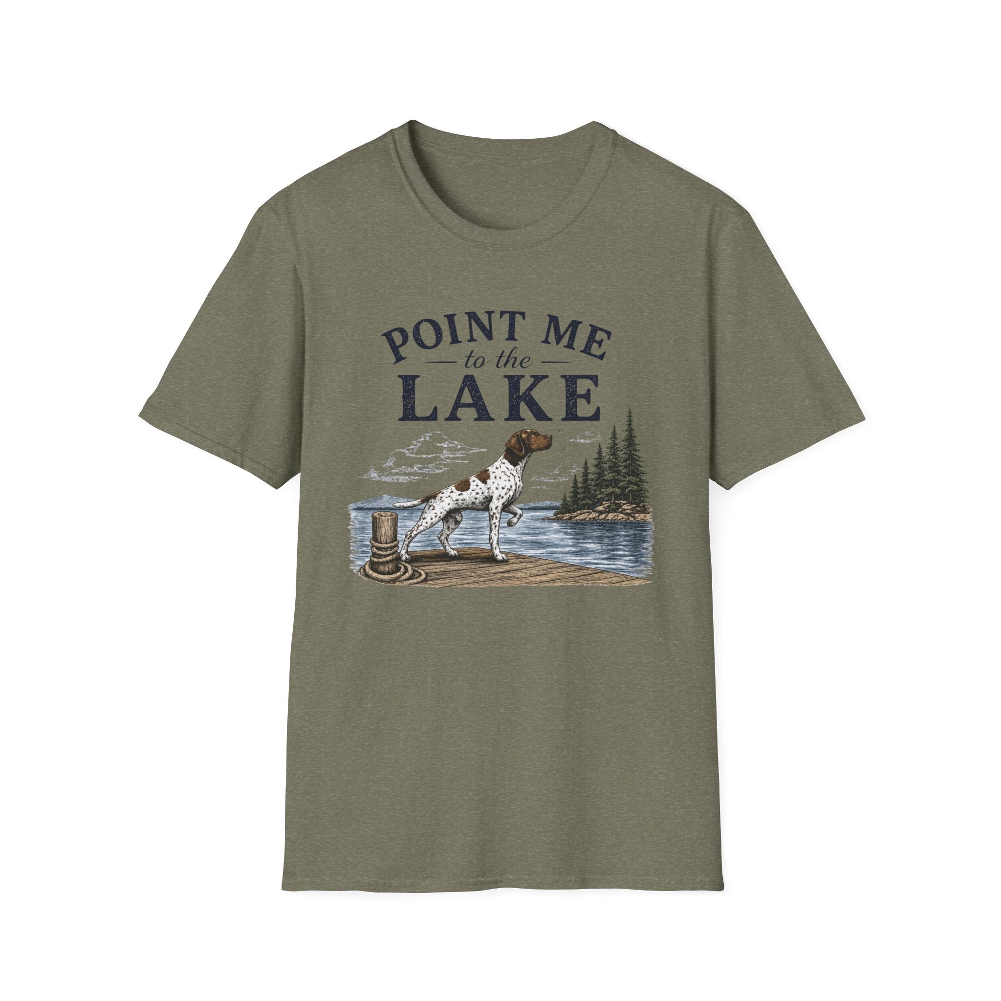 Point Me to the Lake T-Shirt