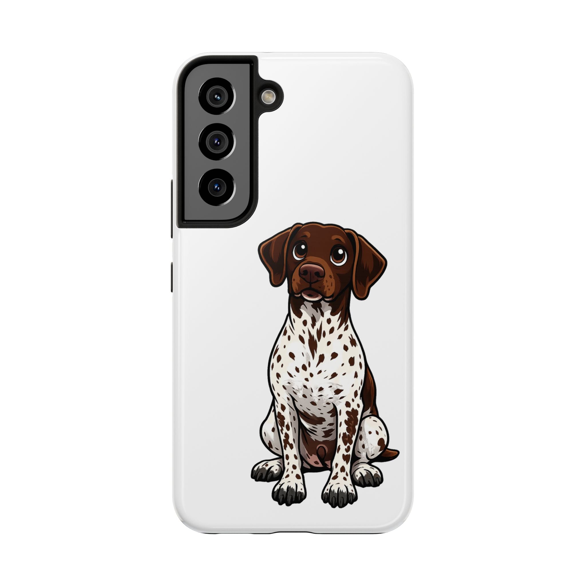 German Shorthaired Pointer Tough Phone Case — Cute Spotted Dog Protective iPhone Case