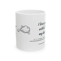 GSP Mom Coffee Mug - "I love you with all of my butt" Funny Pet Lover Ceramic Mug (11oz, 15oz)